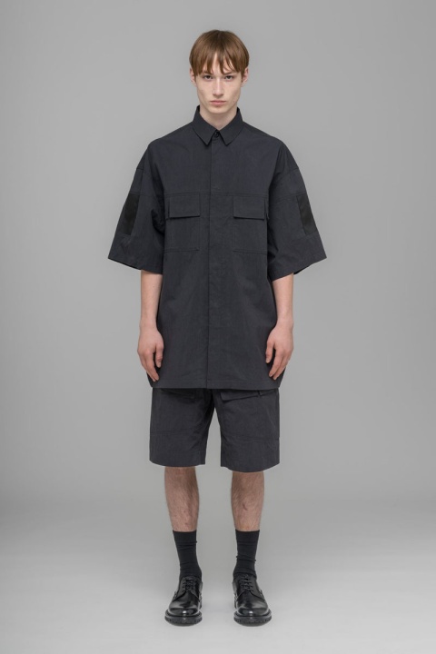032C "My Own Mind" Utility Shirt - Black