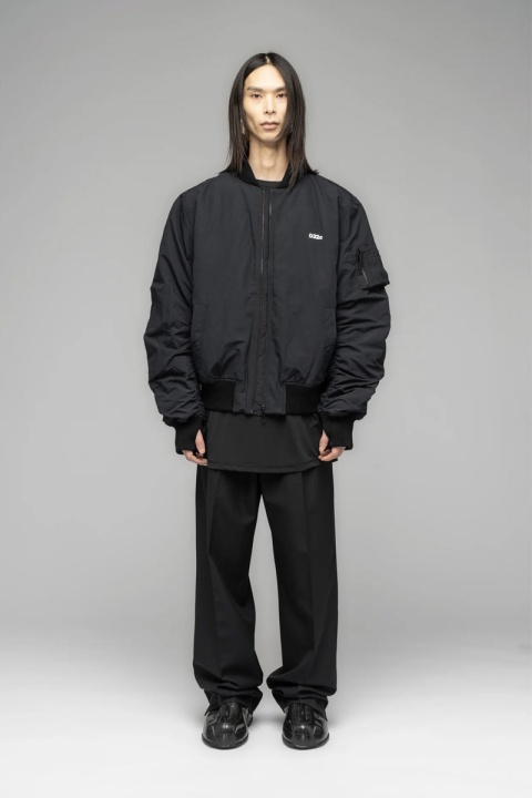 032C Classic Bomber Jacket - Black