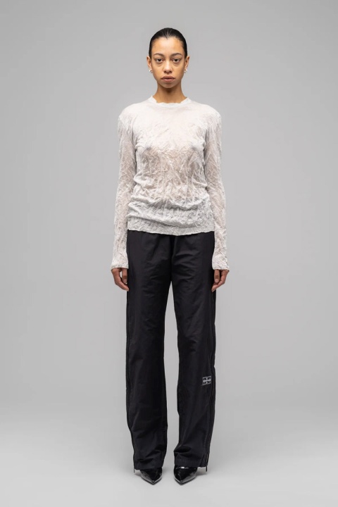 032C "Facelift" Wrinkled Longsleeve - White