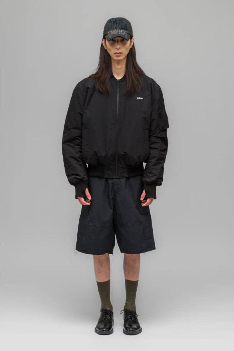 032C "Mayhem" Bomber Jacket - Black