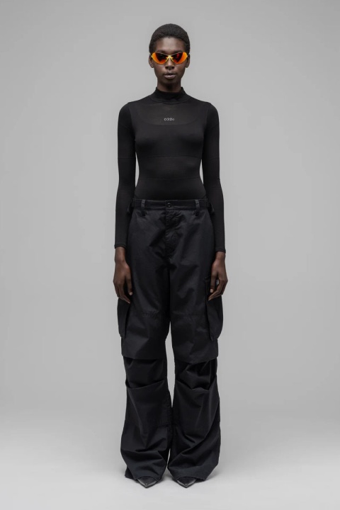 032C "Overtime" Cargo Pants - Black