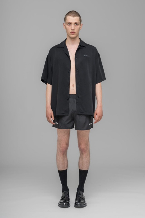032C "No More Tears" Swim Shorts - Black