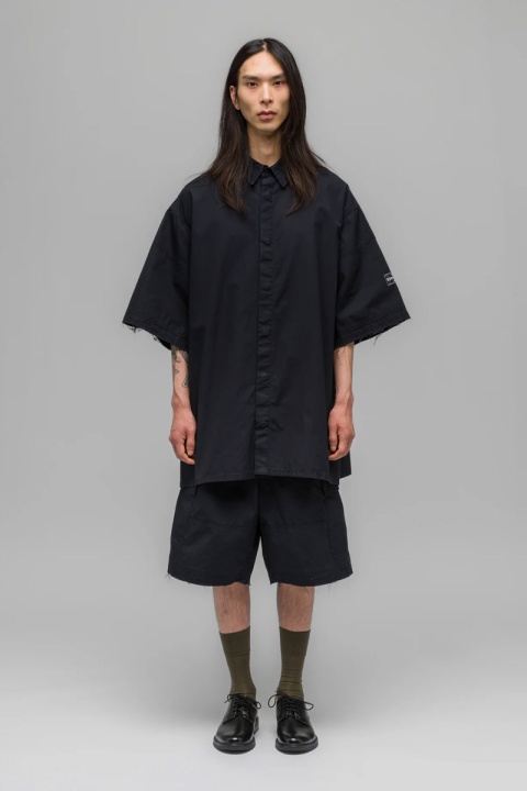 032C "Team" Utility Shirt - Black