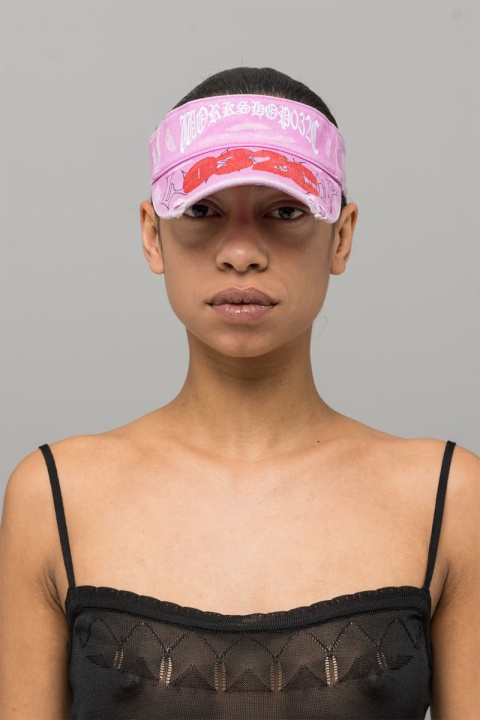 032C "Excess" Visor - Faded Pink