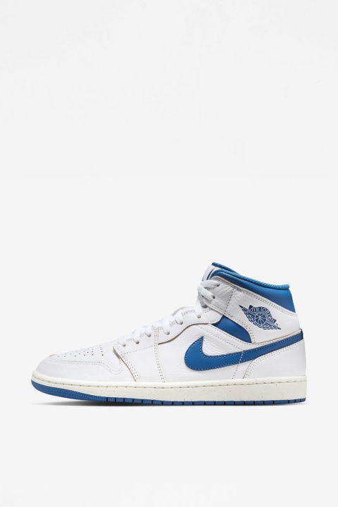 Air Jordan 1 Mid SE - White/Sail/Industrial Blue