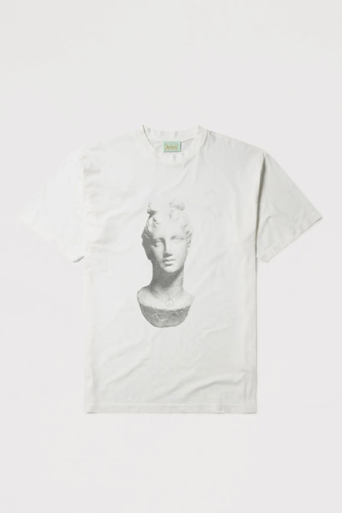 Aries Aged Statue Tee - Off White