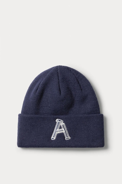 Aries Column Beanie - Navy