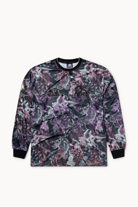 Aries x Umbro Goalie LS Football Jersey - Black