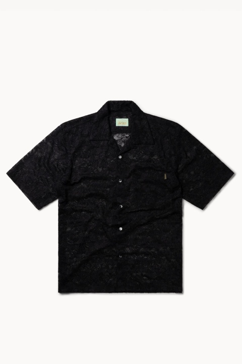 Aries Lace Hawaiian Shirt - Black