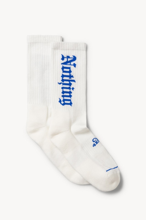Aries Nothing Matters Sock - White
