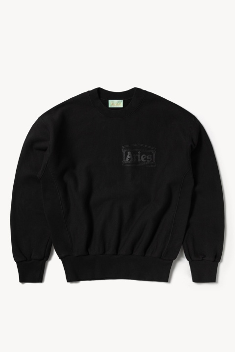 Aries Premium Temple Sweatshirt - Black