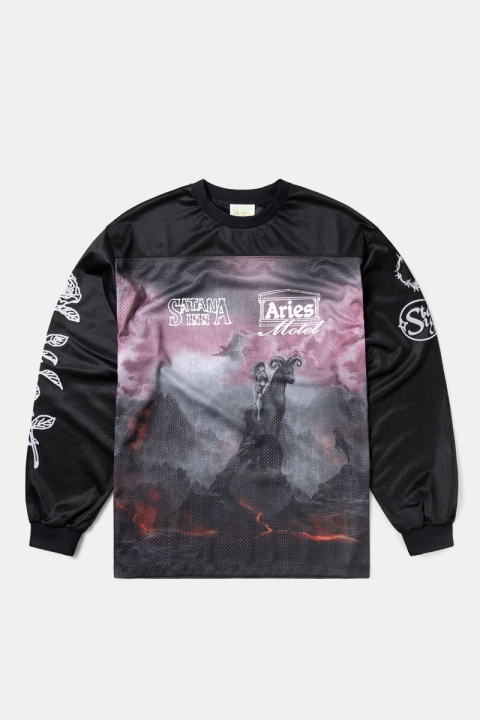 Aries Ramscape Airtex LS Tee - Multi