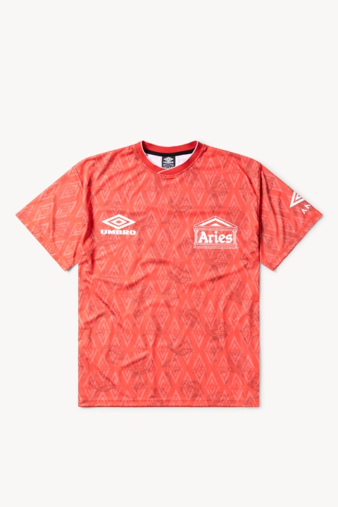 Aries x Umbro Roses Football Jersey - Red