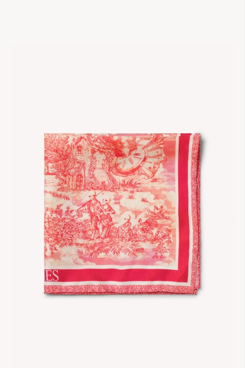 Aries Toile De Jouy Silk Bandana