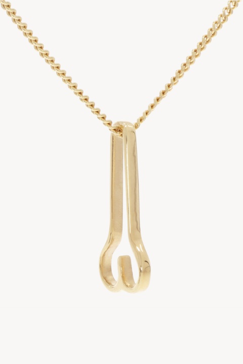 Aries Chain Necklace With Willy Charm - Gold