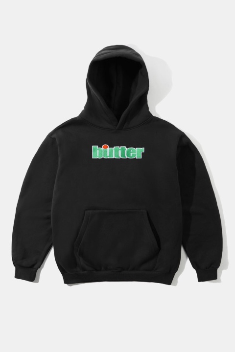 Butter Goods Ace Pullover Hood - Black