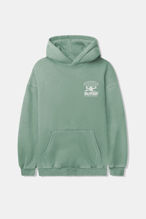 Butter Goods All Terrain Pullover Hood - Washed Jade