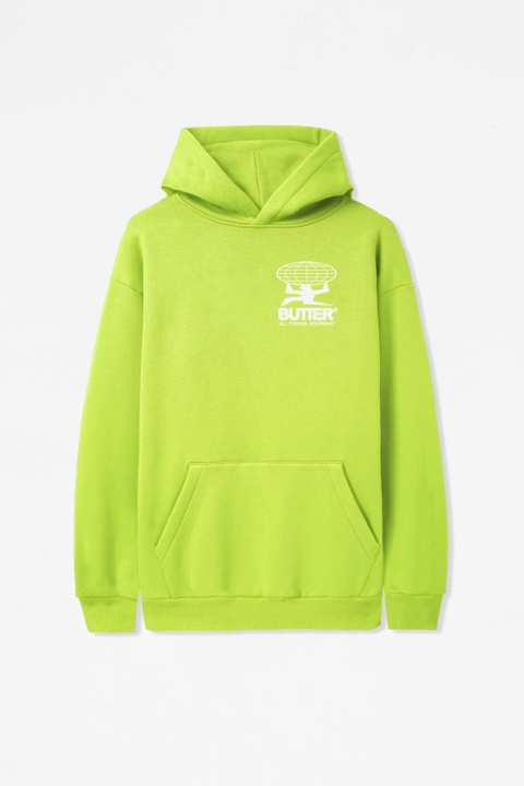 Butter Goods All Terrain Pullover Hood - Safety Green