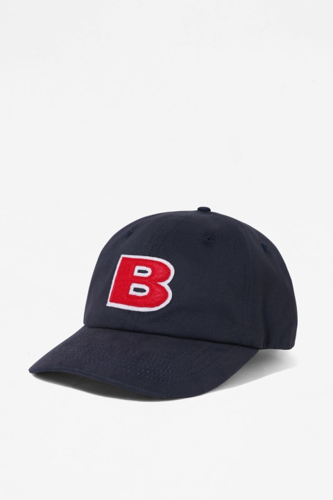 Butter Goods B Logo 6 Panel Cap - Navy