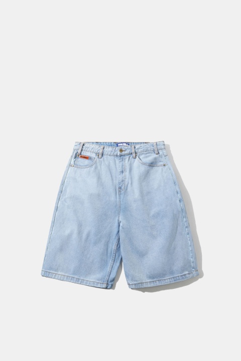 Butter Goods Baggy Denim Shorts - Light Blue
