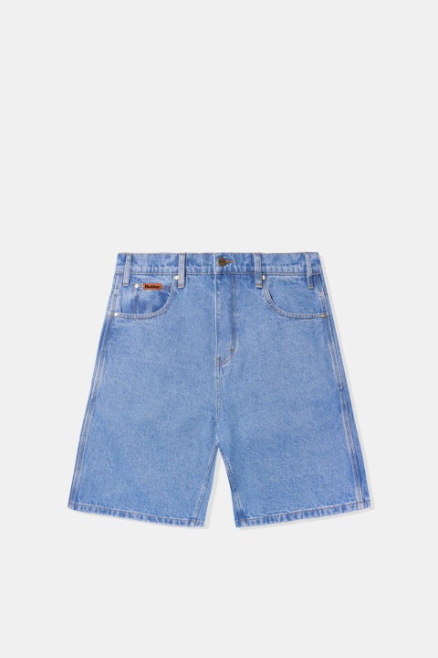 Butter Goods Baggy Denim Shorts - Washed Indigo