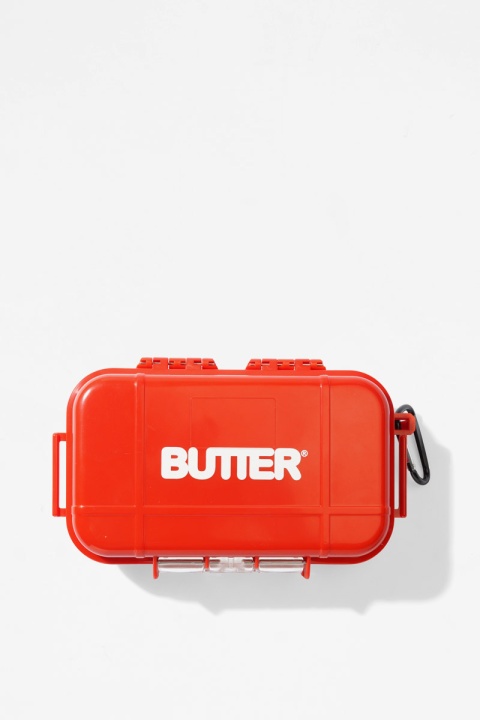 Butter Goods Mini Plastic Logo Case - Red