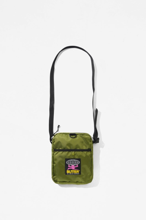 Butter Goods Ripstop Side Bag - Green