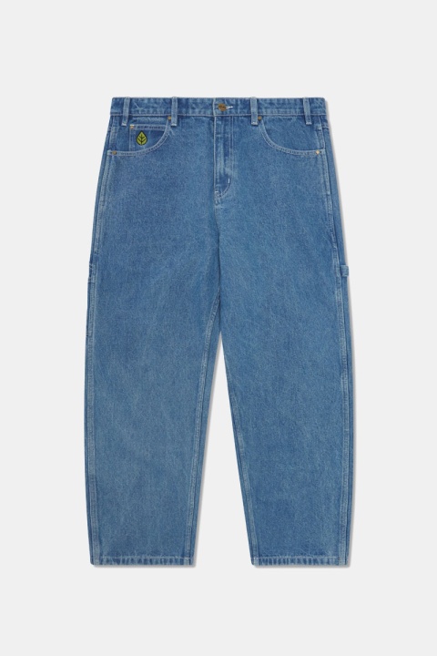Butter Goods Weathergear Heavy Weight Denim Jeans - Mid Blue