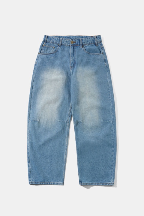 Butter Goods Wide Cut Denim Jeans - Worn Indigo