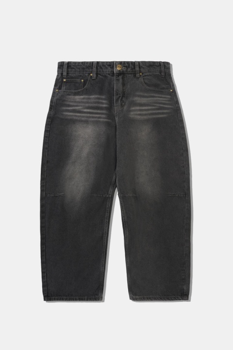 Butter Goods Wide Cut Denim Jeans - Washed Black
