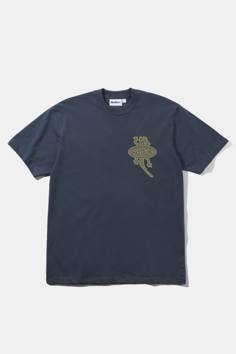 Butter Goods Wipeout Tee - Denim