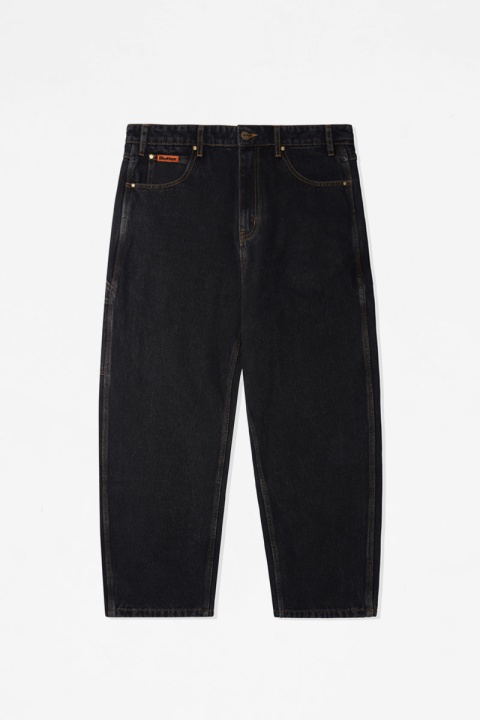 Butter Goods Baggy Denim Jeans - Washed Black