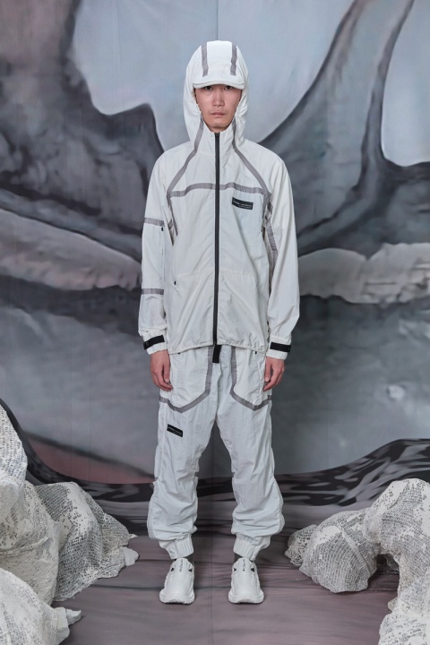 C10_Loist Hooded Windbreaker - Blanc Off White RD
