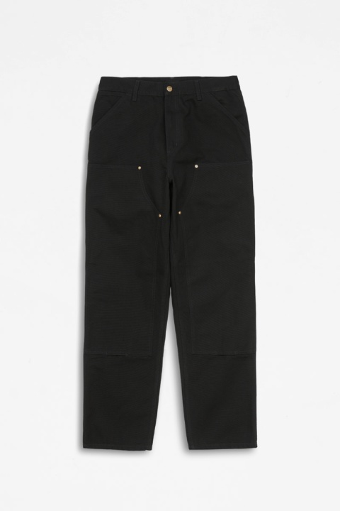 Carhartt WIP Double Knee Pant - Black Rinsed