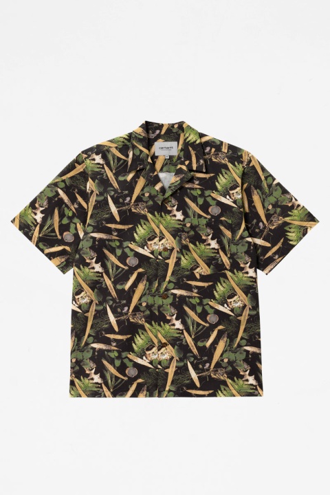 Carhartt WIP Lumen Shirt - Lumen Print Black