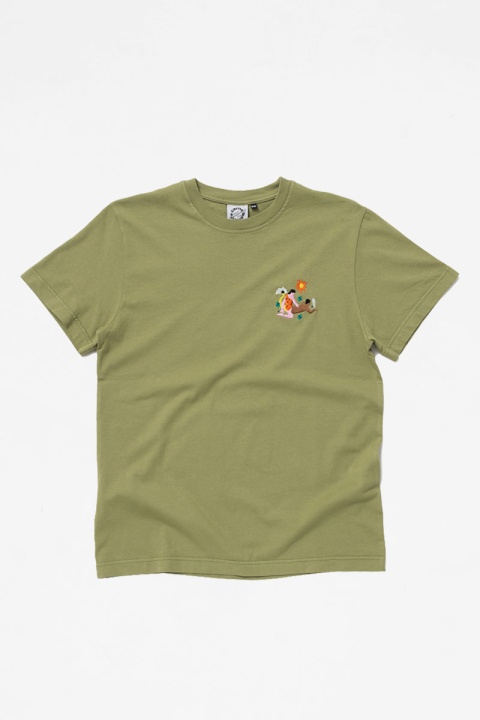 Carne Bollente Yabba-Dabba-Do Me Tee - Khaki