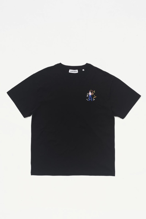 Carne Bollente Chic Cheek In Paris Tee - Black