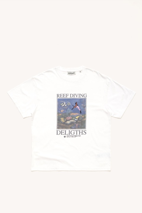 Carne Bollente Reef Diving Delights Tee - White