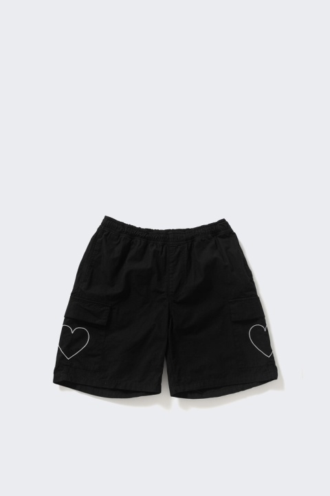 Carne Bollente Short Love Story Shorts - Black