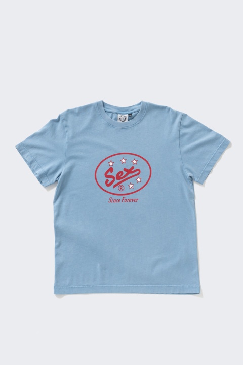 Carne Bollente Since Forever Tee - Washed Blue