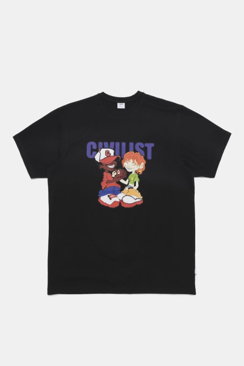 Civilist Characters Tee - Black