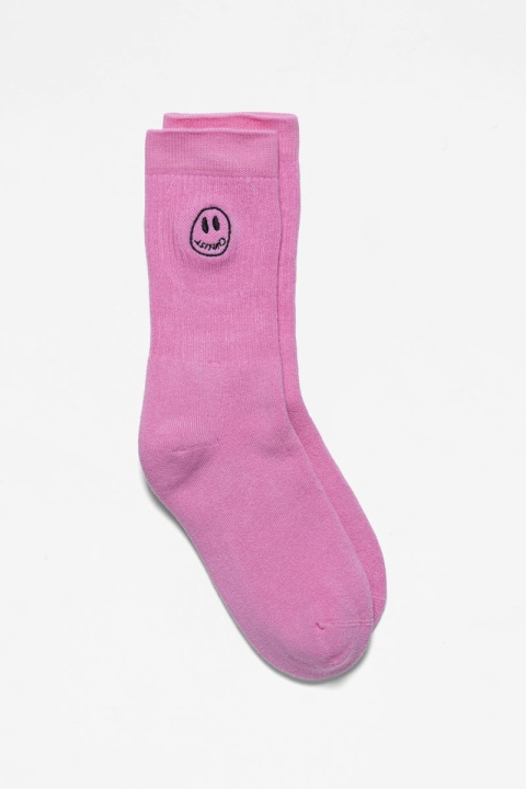 Civilist Mono Smiler Socks - Pink