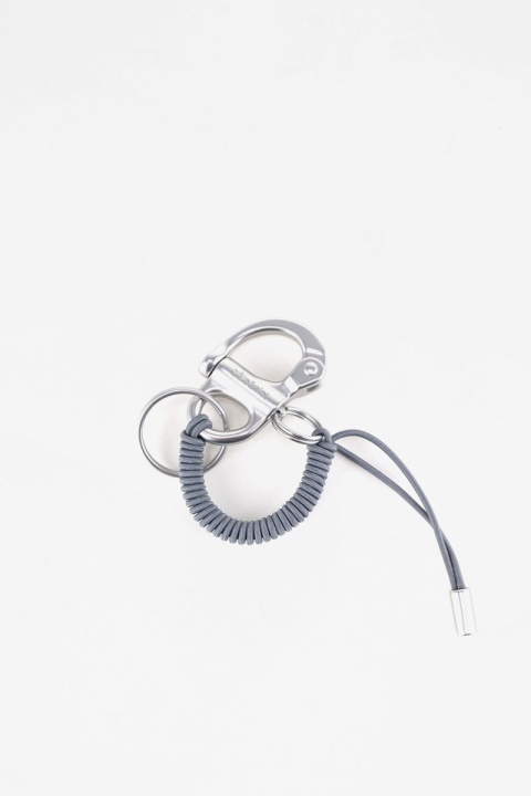 Cote&Ciel LetGo Keychain - Grey/Silver