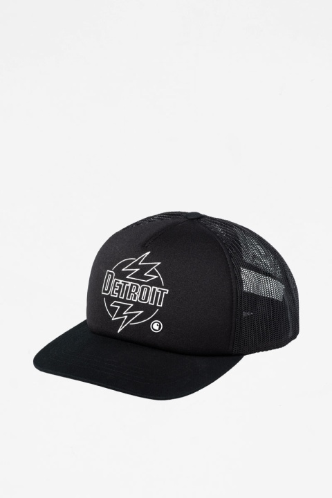 Carhartt WIP Ablaze Trucker Cap - Black/White
