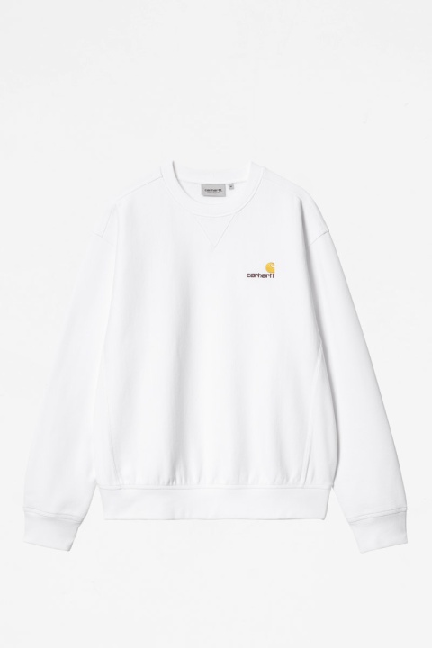 Carhartt WIP American Script Sweat - White