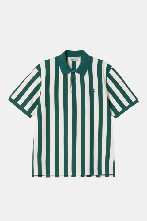 Carhartt WIP Boynton Polo - Rainforest