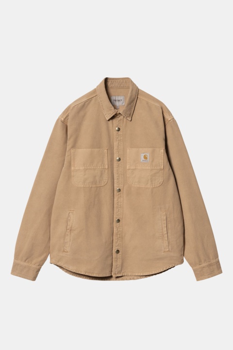 Carhartt WIP Conro Shirt Jacket - Peanut Stone Dyed