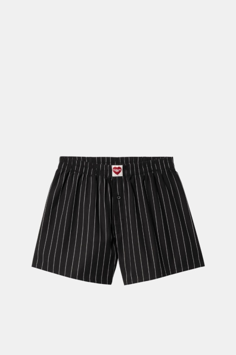 Carhartt WIP Cotton Boxer - Black/Wax