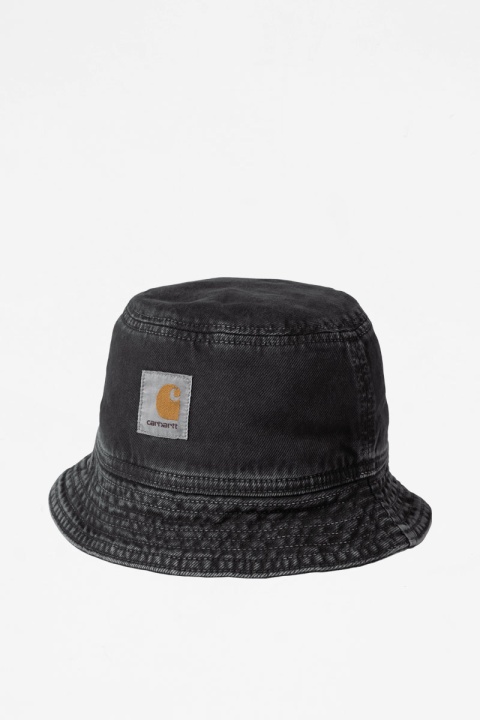 Carhartt WIP Garrison Bucket Hat - Black Stone Dyed