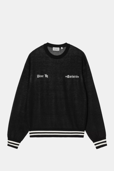 Carhartt WIP Greatest Hits Sweater - Black/Wax
